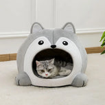 Very Soft Cat Bed Pet Basket Cat House Sofa Small Dog Lounger Cushion Kittens Cave Puppy Mat House Tent Bed Supplies for Cats